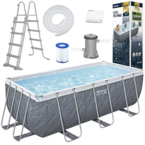 Bestway rattan hatású medence 412x201x122 cm