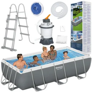 Bestway power steel™ kerti medence 404x201x100cm 10in1 szett