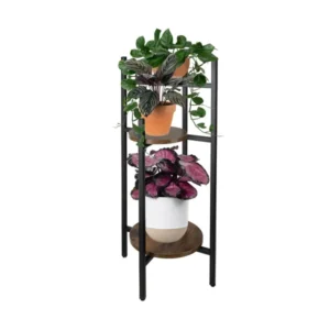 Loft fém virágtartó 3 szintes 81cm