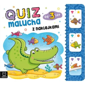 Kisgyermek kvíz matricákkal 3+