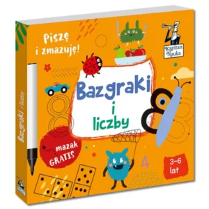 Firkarcok és számok - írok és törlök könyv (3-6 év)