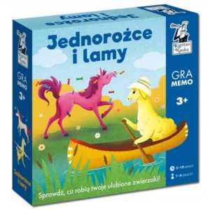 Unikornis és láma memóriajáték