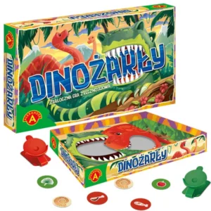 Dinoszaurusz katapult játék 5+ gyerekeknek