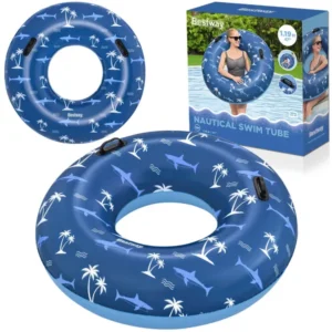 Bestway tengeri úszógumi 119 cm - kék, 100 kg-ig, 12+ év, 2 fogantyúval