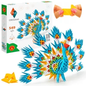 Origami 3d páva készlet gyerekeknek