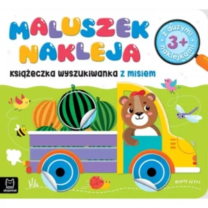 Mackós matricás keresőkönyv 3+