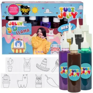 Tubi jelly kreatív gélkészlet 6 színben
