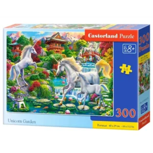 Egyszarvú kert 300 darabos puzzle