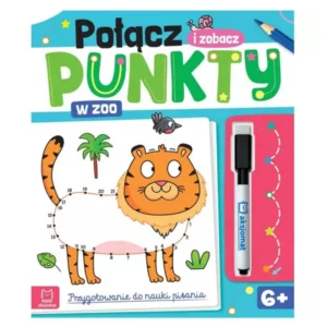 Állatkerti pontösszekötő filctollal