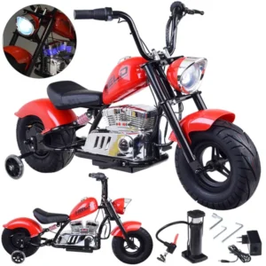 Gyermek chopper motor 24v 80kg led hang usb