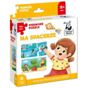 Első séta puzzle készlet - 14 kirakó + füzet