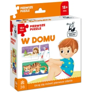Első kirakó készlet 36db + füzet otthon ks1021