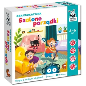 Rendetlenség mester - oktatójáték 3-6 éveseknek