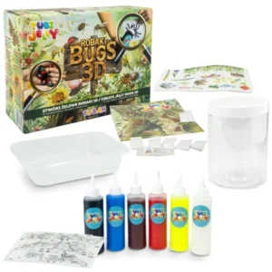 Tubi jelly rovar készlet 3d zseléfigurákhoz