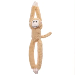 Zoo kollekció bézs majom plüss 45cm
