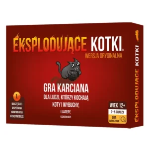 Robbanó cicák kártyajáték 12+ stratégia és nevetés