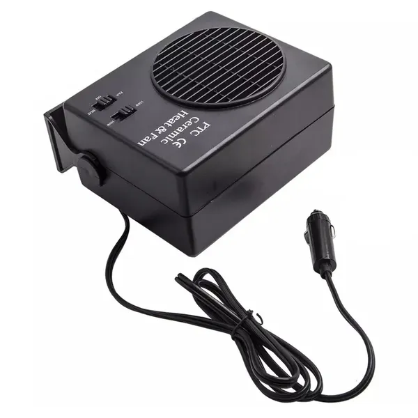 AG166A autós PTC hőlégfúvó, 12 V, 150/300 W, ventilátor-funkcióval - Image 2
