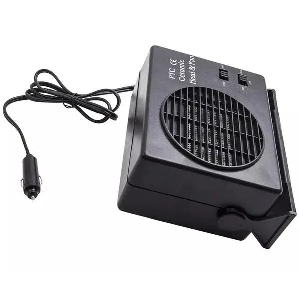 AG166A autós PTC hőlégfúvó, 12 V, 150/300 W, ventilátor-funkcióval - Image 3