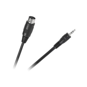 Prémium din-jack 3,5mm audio kábel 1,2m