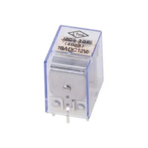 Relé 12v 10a átlátszó 405 pin
