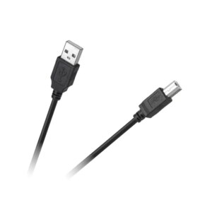 Fekete usb kábel 1,8m nyomtatóhoz