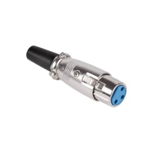 Xlr 3-pin női mikrofoncsatlakozó kábelhez