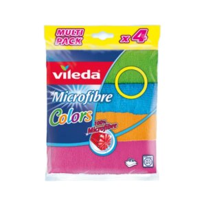 Vileda színes mikroszálas törlőkendők 4db