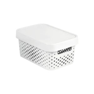 Curver infinity fehér tárolódoboz 4,5l