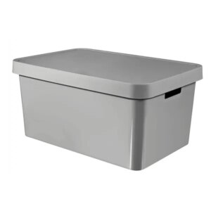 Curver infinity 45l szürke tárolóedény fedéllel
