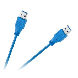 Usb 3.0 kék kábel 1.8m gyors adatátvitelre