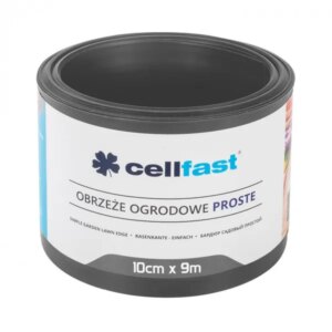Cellfast kerti szegély 10cm x 9m grafit