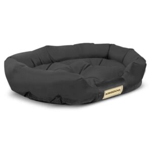 Prestige ovális kutyafekhely xxl 130x105 cm fekete