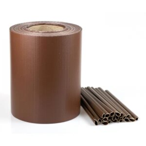 Cellfast barna kerítésszalag 19cm x 35m klipszekkel