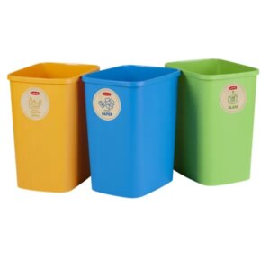 Curver eco szelektáló kosárkészlet 3x9l