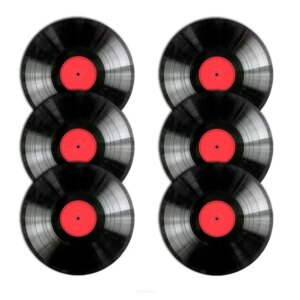 Bertoni vinyl kerek alátétkészlet 6d