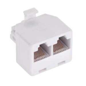 Rj45 elosztó 2x aljzat ss6-6021