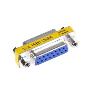 Db15 csatlakozó aljzat-aljzat adapter