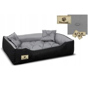 Kingdog prestige fekhely 75x65 szürke-fekete kutyáknak, macskáknak