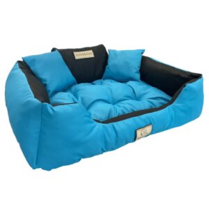 Kingdog kutyafekhely 145x115 kék-fekete