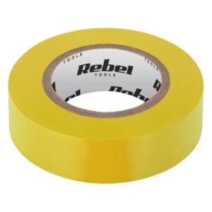 Rebel sárga szigetelőszalag 0,13mm x 19mm x 18,3m
