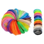 PLA filament készlet 3D tollhoz/nyomtatóhoz, 30×5 m, Ø1,75 mm, foszforeszkáló