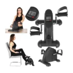 2in1 rehabilitációs kéz- és lábpedálos mini szobakerékpár LCD kijelzővel, 100 kg