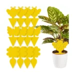 Sárga kétoldalas rovarfogó ragacslap szett 12 db (13×8 cm)