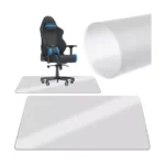 Félátlátszó székalátét padlóvédő szőnyeg 90×130 cm, PP, 0,5 mm