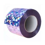 Holografikus madárriasztó szalag, 50 m x 5 cm, vízálló OPP