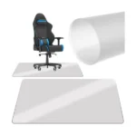 Félátlátszó polipropilén védőszőnyeg görgős szék alá 100×140 cm