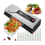 Vákuum fóliahegesztő beépített 2 kg-os mérleggel, 9 tekercs fóliával