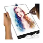 LED rajz- és másolótábla A4, 3 fényerő-fokozat, USB, 4 mm vékony