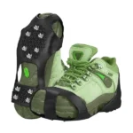 Csúszásgátló cipőtalp tüskék, XL (44-47), 10 fog, 50 tüske, fekete/ezüst