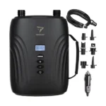 Trizand 12 V elektromos SUP pumpa, 20 PSI, 6 fúvóka, LCD kijelző